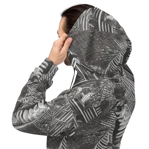 Piranesi's Web on a Hoodie