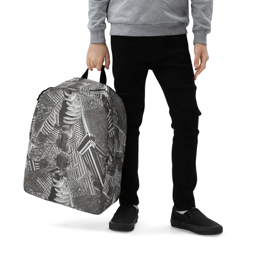 Piranesi's Web on a Minimalist Backpack