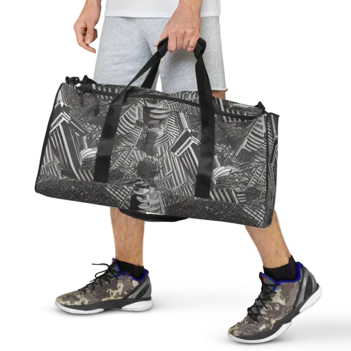 Piranesi's Web on a Duffle Bag