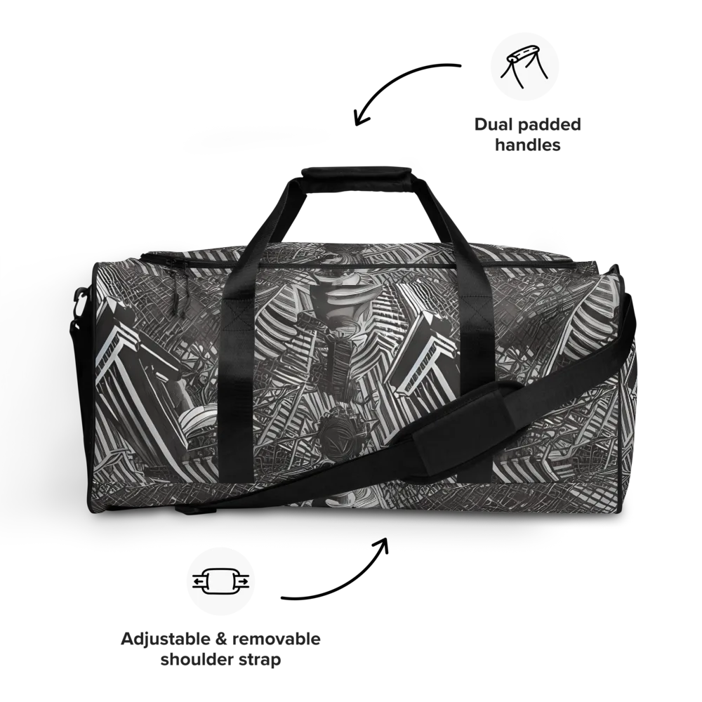 Piranesi's Web on Duffle Bag — Front
