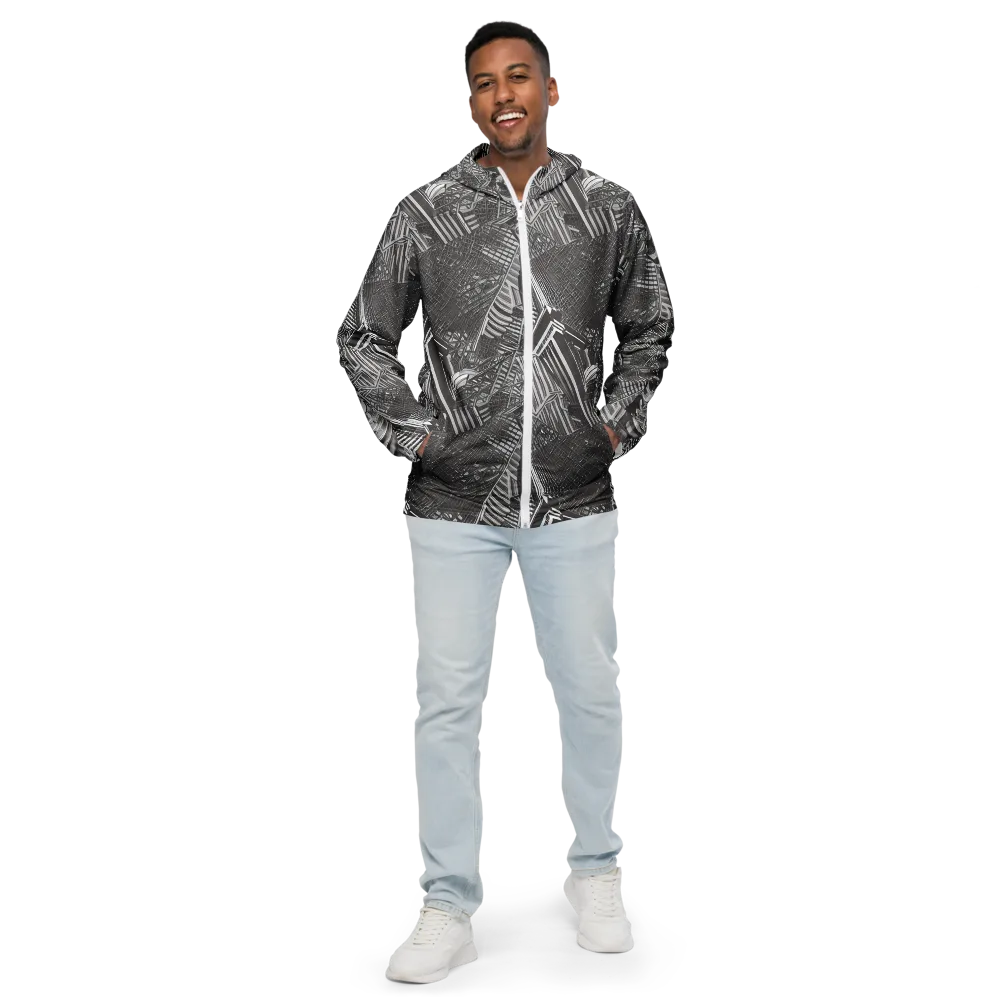 Piranesi's Web on Men's Windbreaker — Front