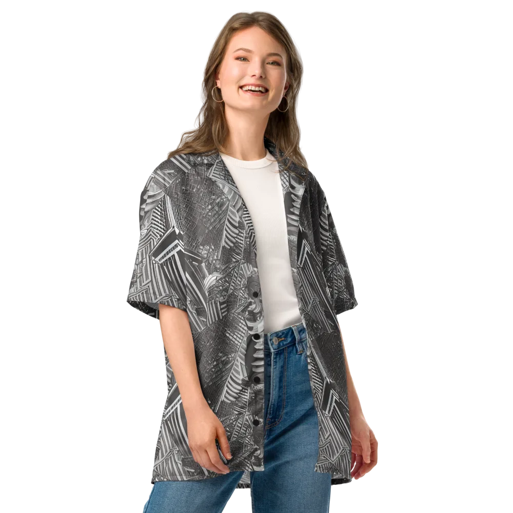 Piranesi's Web on Button Shirt — Front