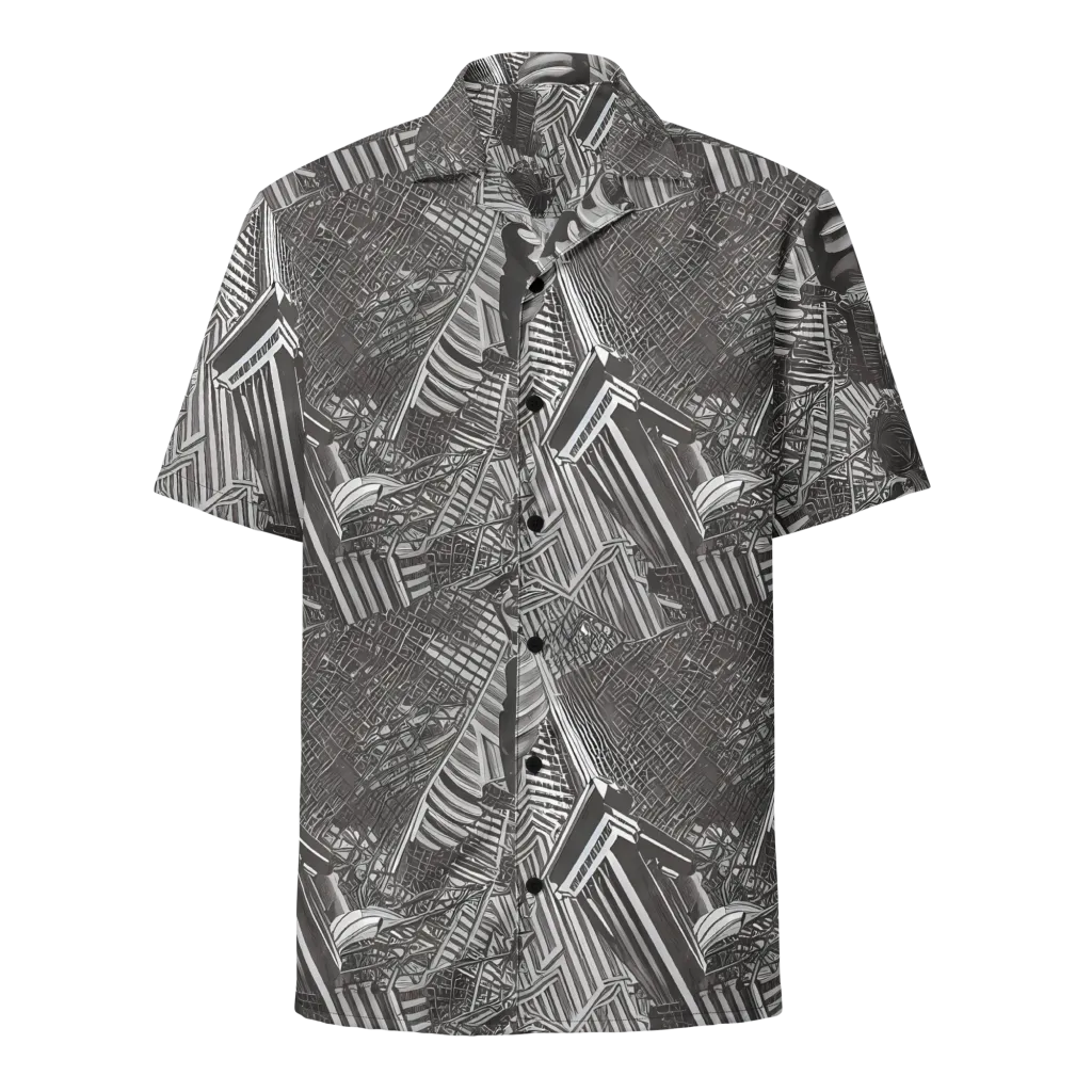 Piranesi's Web on Button Shirt — Front