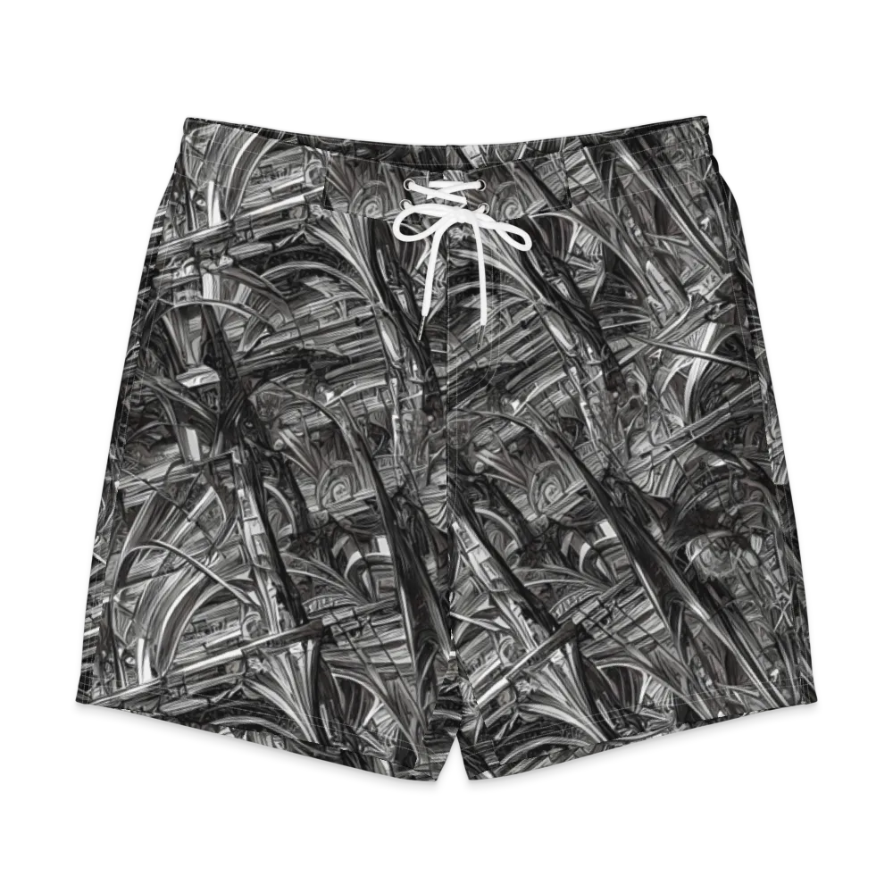 Gothic Whirlwind on Men's Board Shorts — Front