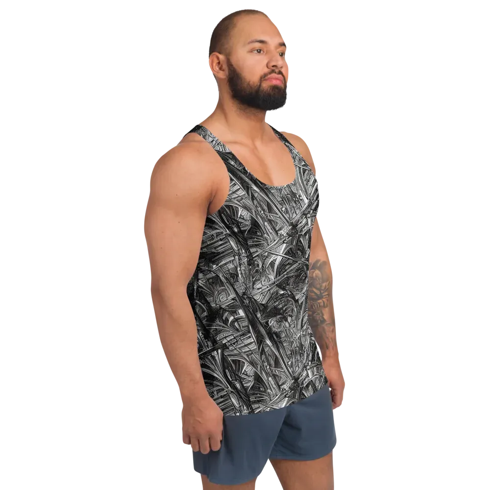 Gothic Whirlwind on Men's Tank Top — Right Front