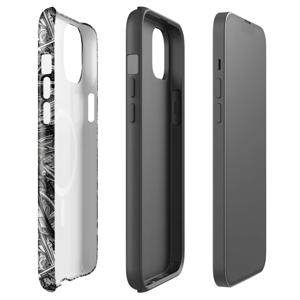 Gothic Whirlwind on MagSafe Tough Case for iPhone® — Front