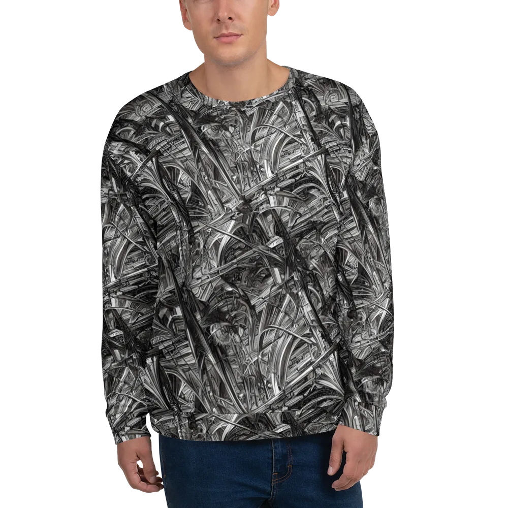 Gothic Whirlwind on Sweatshirt — Front