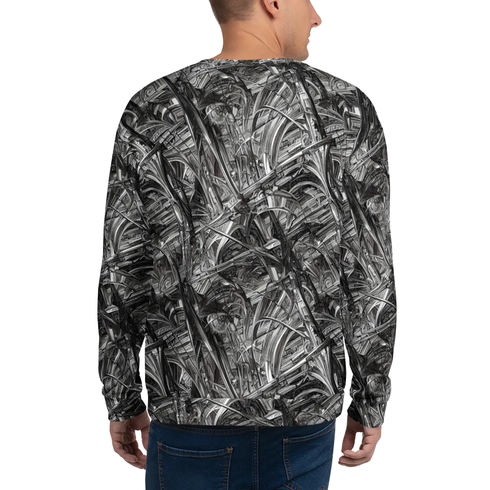 Gothic Whirlwind on Sweatshirt — Back
