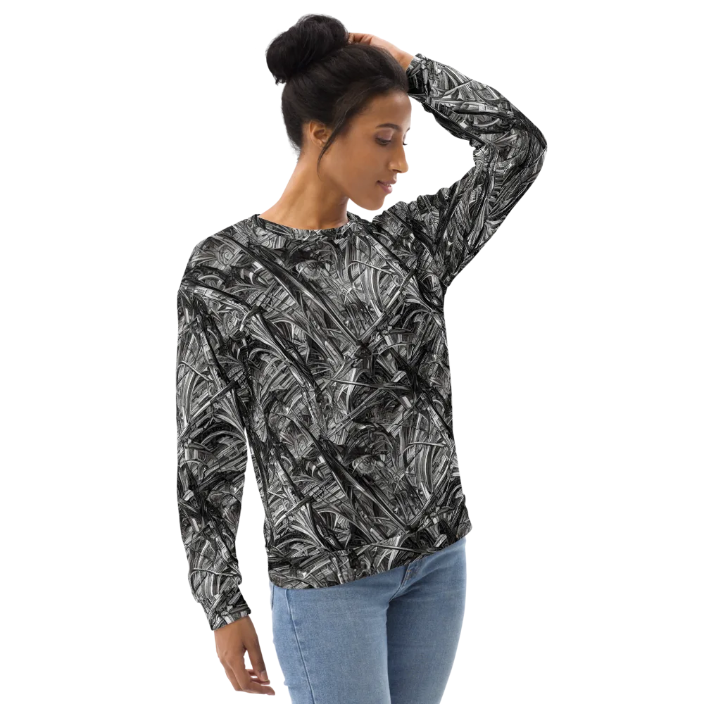 Gothic Whirlwind on Sweatshirt — Right Front