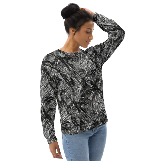 Gothic Whirlwind on a Sweatshirt