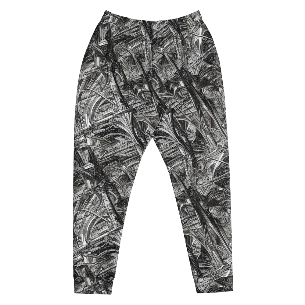 Gothic Whirlwind on Men's Joggers — Front