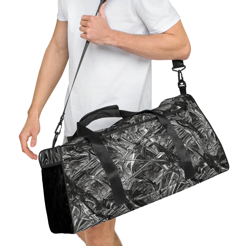 Gothic Whirlwind on Duffle Bag — Right Front