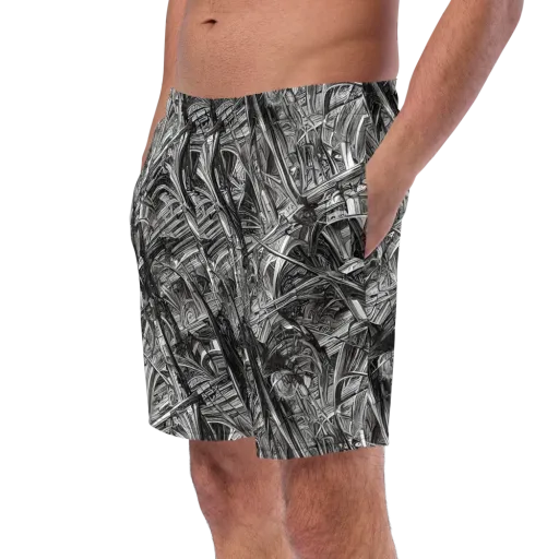 Gothic Whirlwind on a Swim Trunks