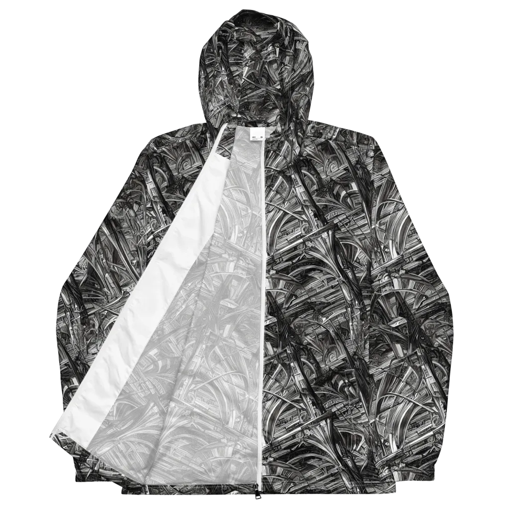 Gothic Whirlwind on Men's Windbreaker — Front