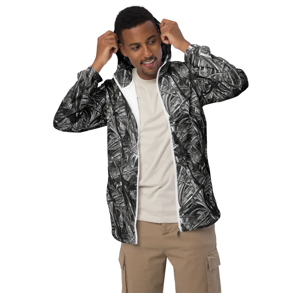 Gothic Whirlwind on Men's Windbreaker — Front