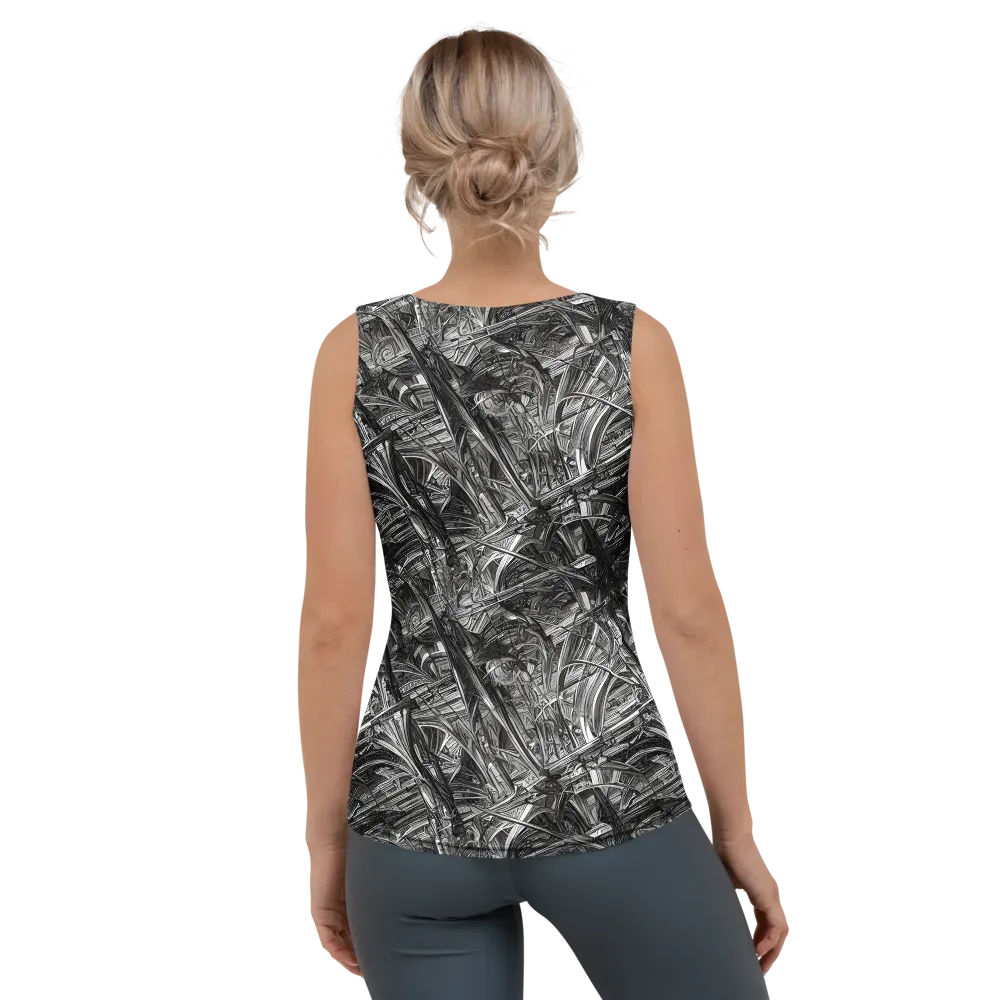 Gothic Whirlwind on Women's Tank Top — Back