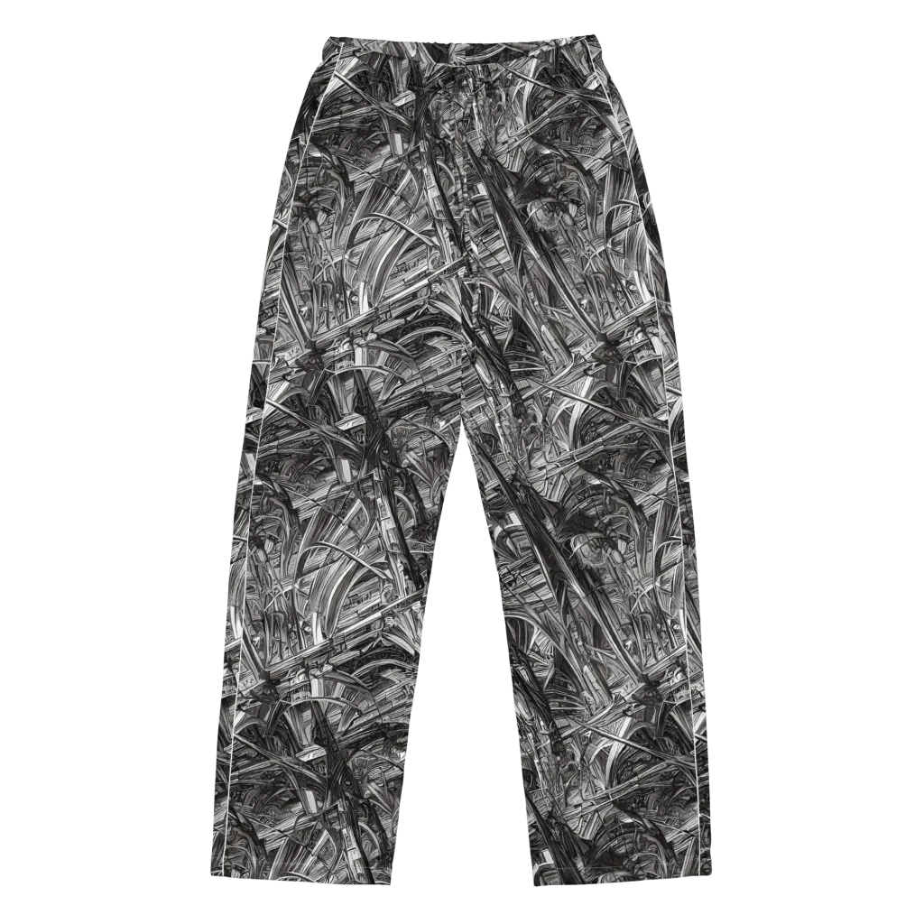 Gothic Whirlwind on Women's Pajama Pants — Front