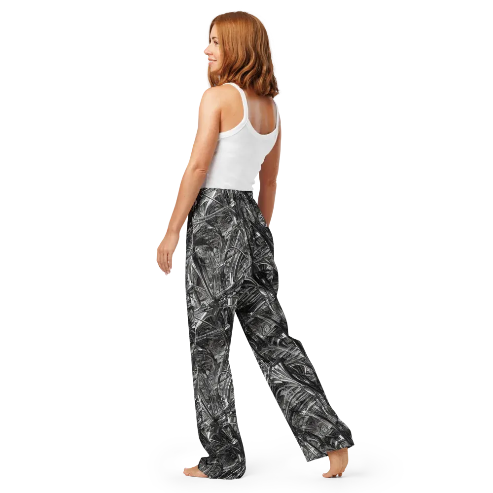 Gothic Whirlwind on Women's Pajama Pants — Back
