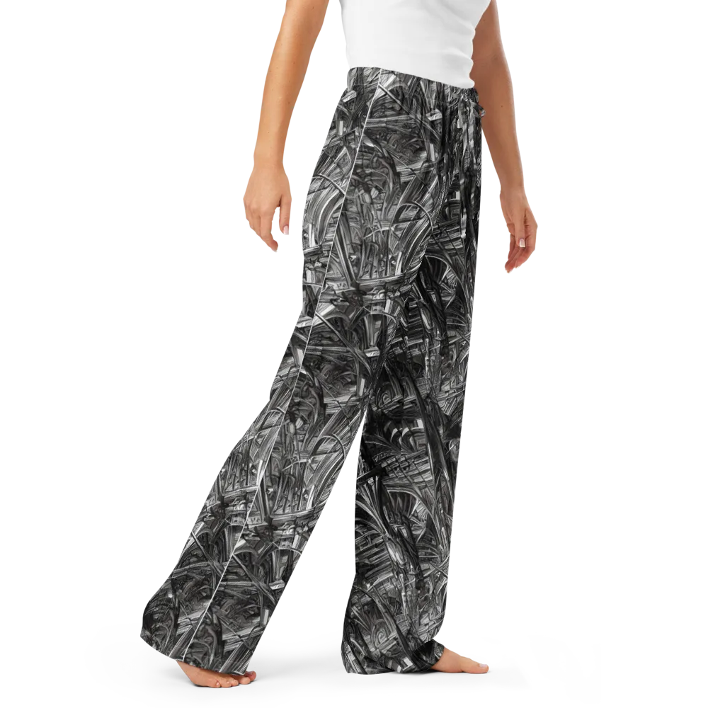 Gothic Whirlwind on Women's Pajama Pants — Right Front