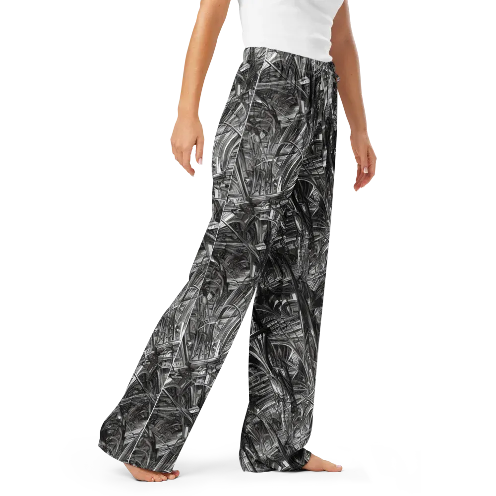 Gothic Whirlwind on Women's Pajama Pants — Right Front