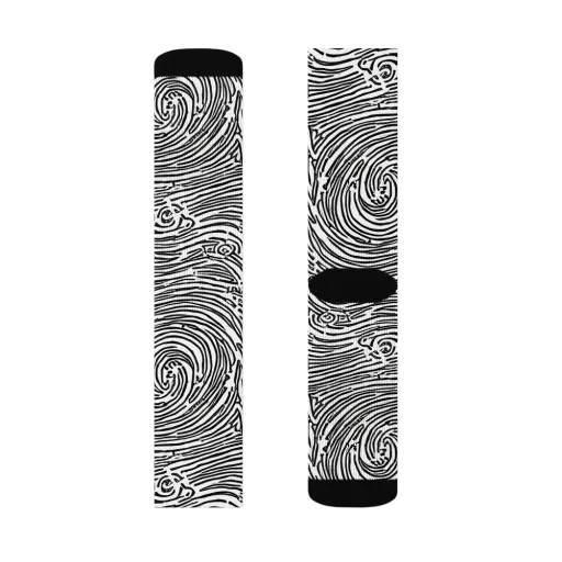 Whirlpool Echoes on a Socks