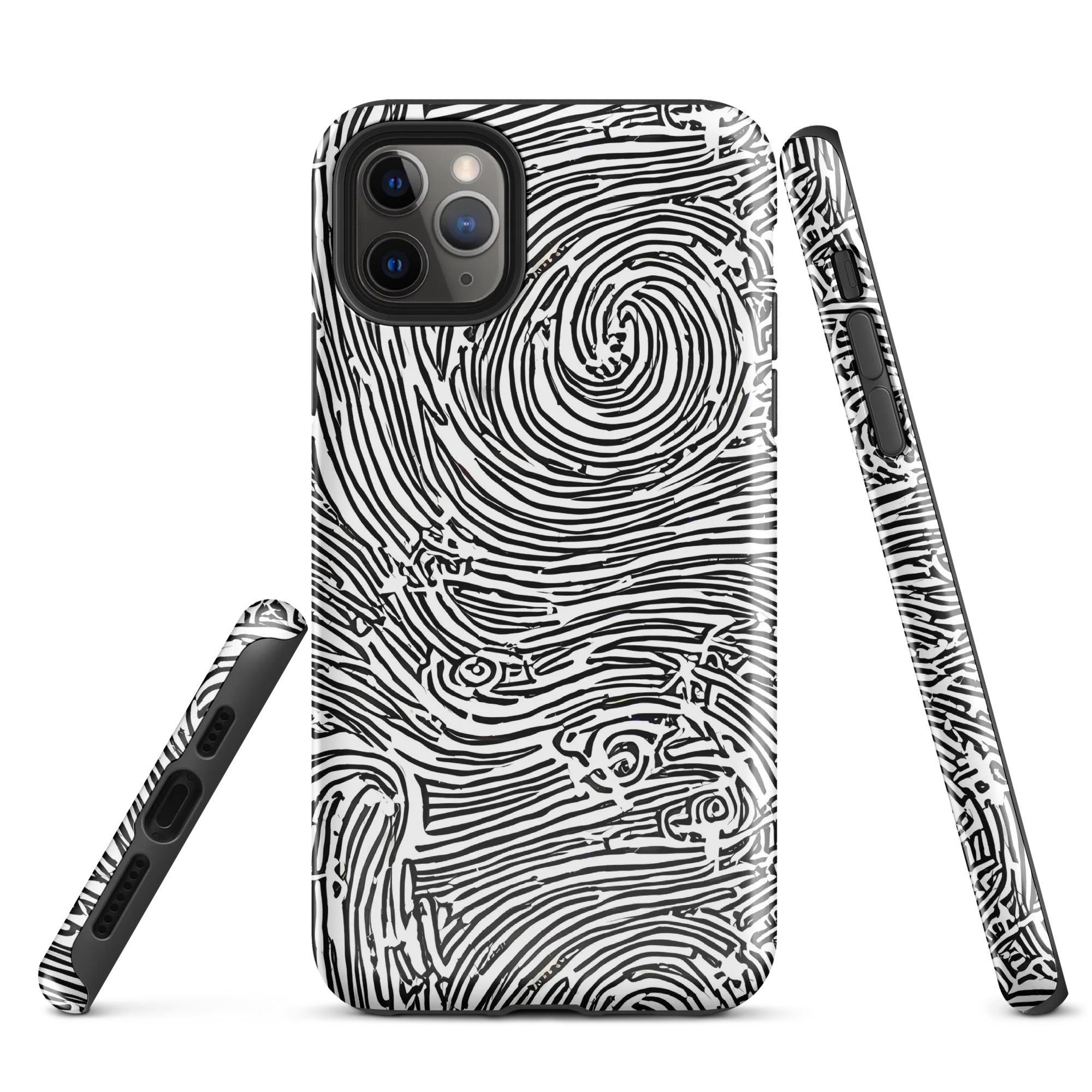 Whirlpool Echoes on Tough Case for iPhone® — Front