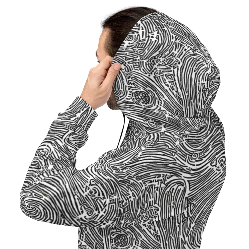 Whirlpool Echoes on Hoodie — Back