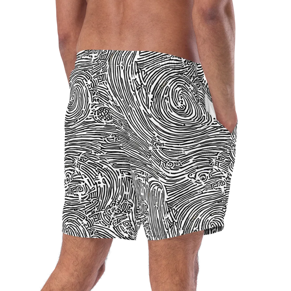 Whirlpool Echoes on Swim Trunks — Right Back
