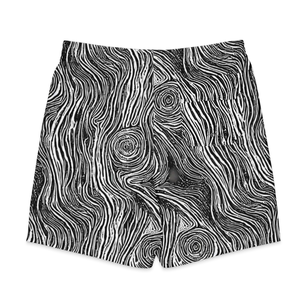 Fluid Timber on Men's Board Shorts — Back