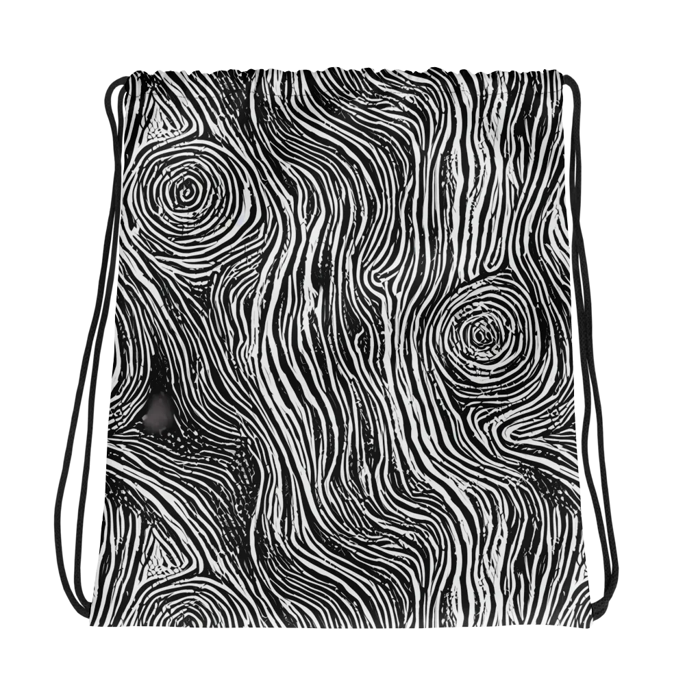 Fluid Timber on Drawstring Bag — Photo