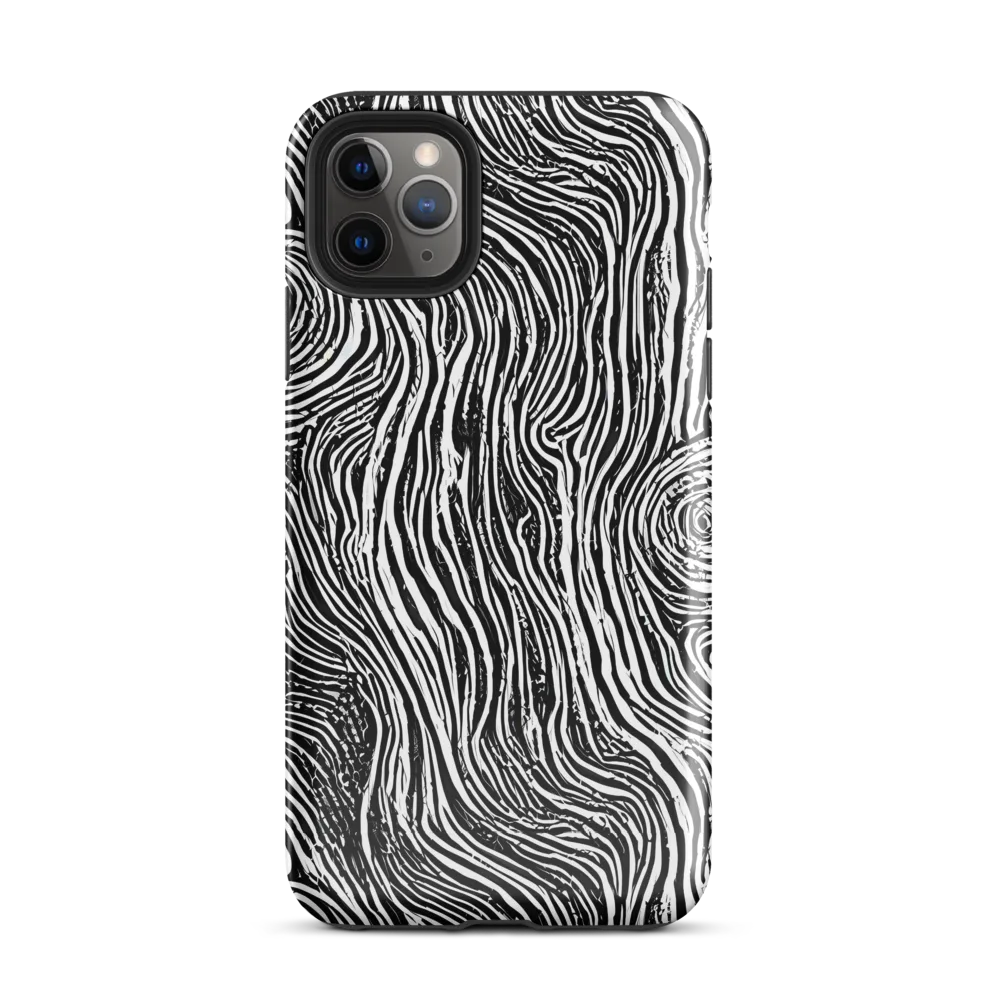 Fluid Timber on Tough Case for iPhone® — Front