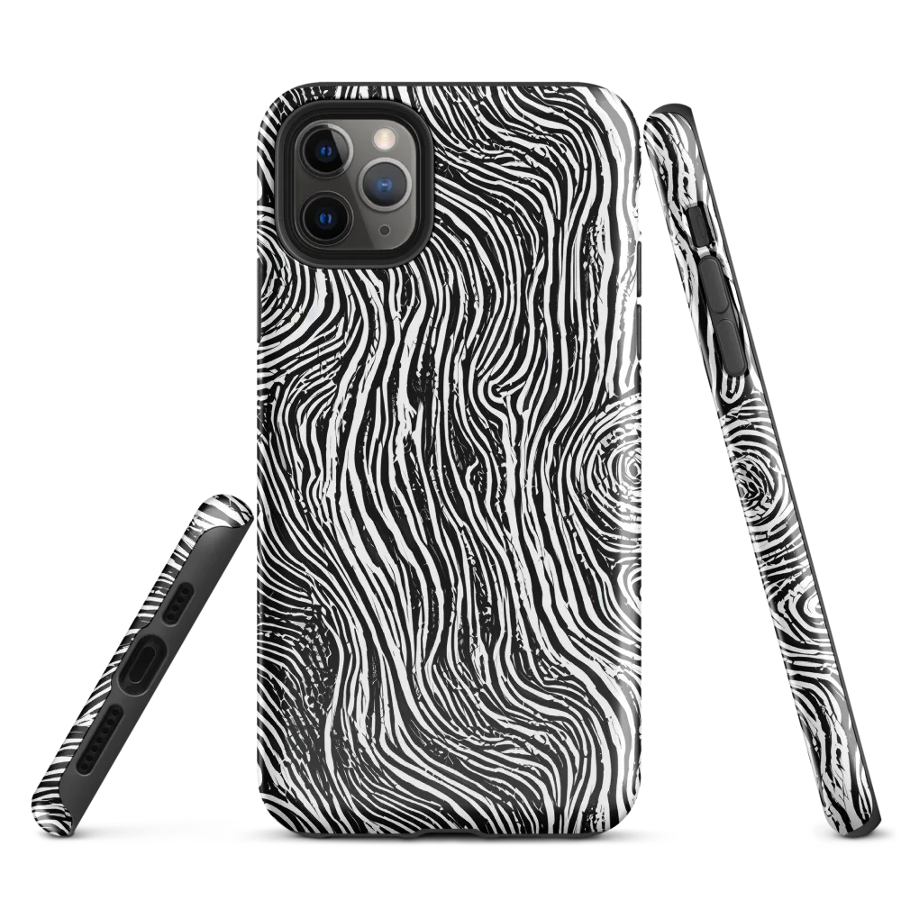 Fluid Timber on Tough Case for iPhone® — Front