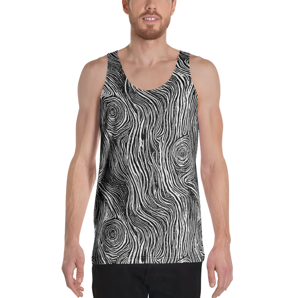 Fluid Timber on Men's Tank Top — Front