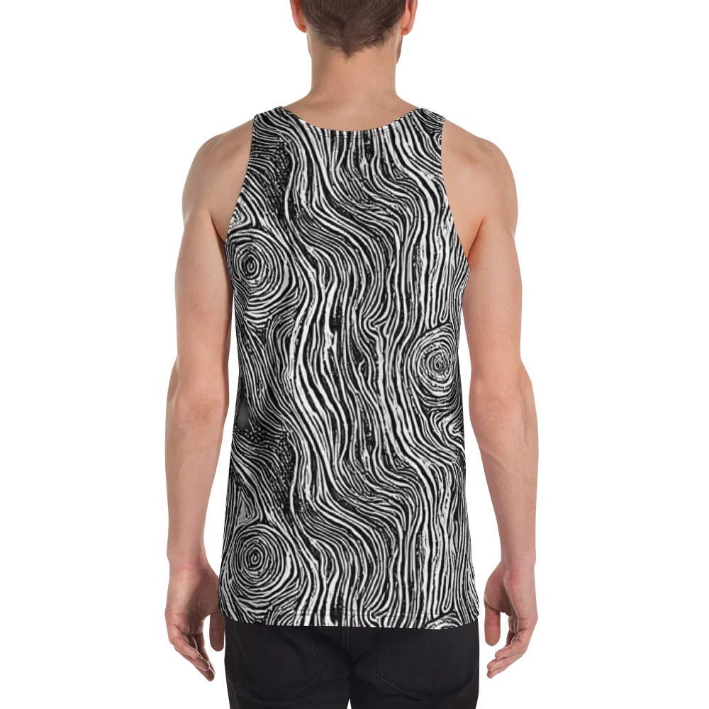Fluid Timber on Men's Tank Top — Back