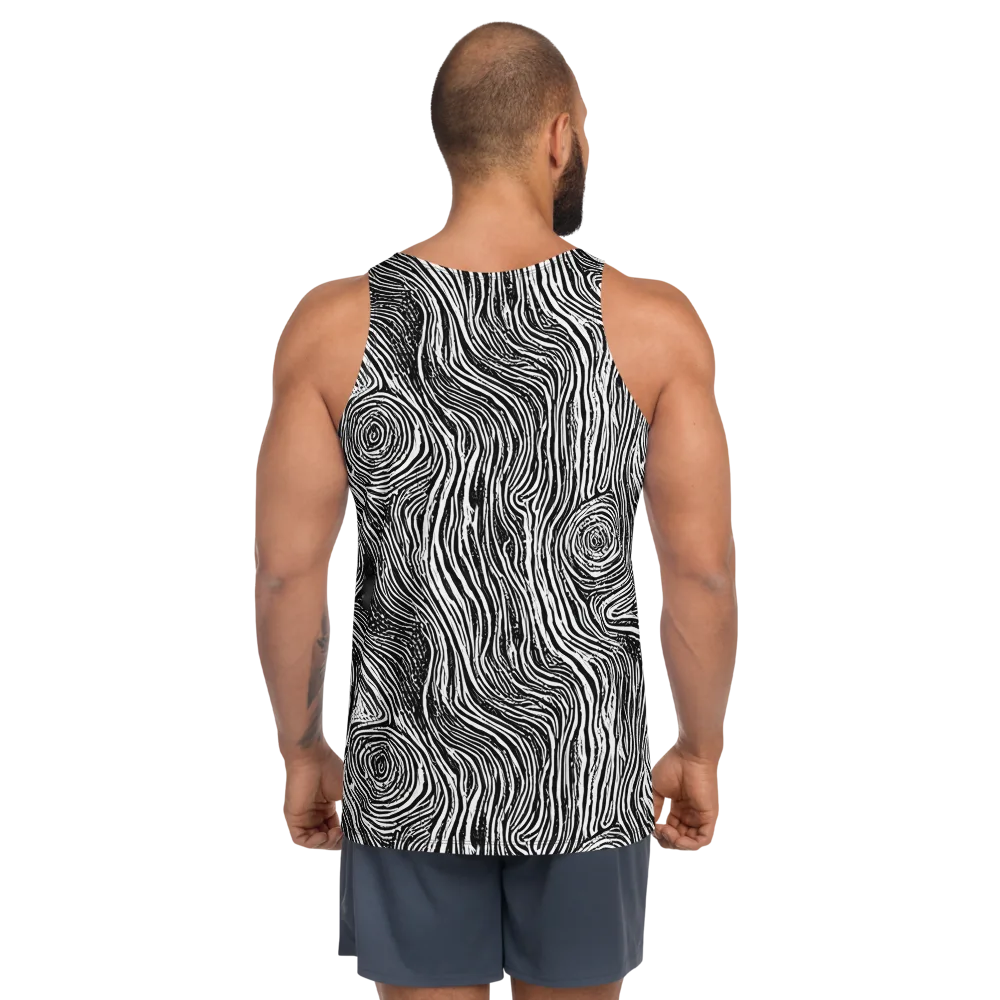Fluid Timber on Men's Tank Top — Back