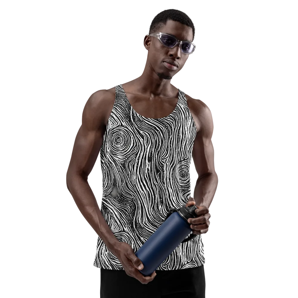 Fluid Timber on Men's Tank Top — Front