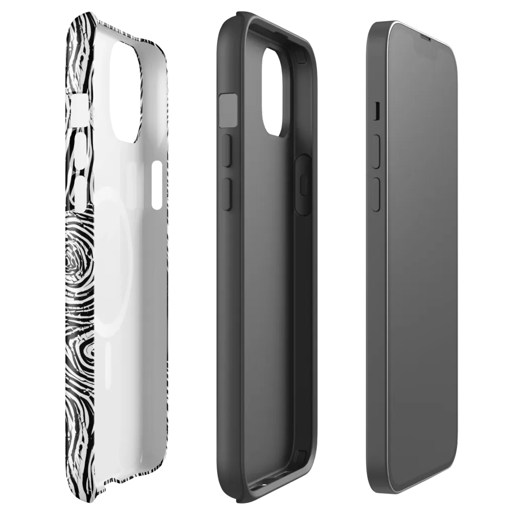 Fluid Timber on MagSafe Tough Case for iPhone® — Front