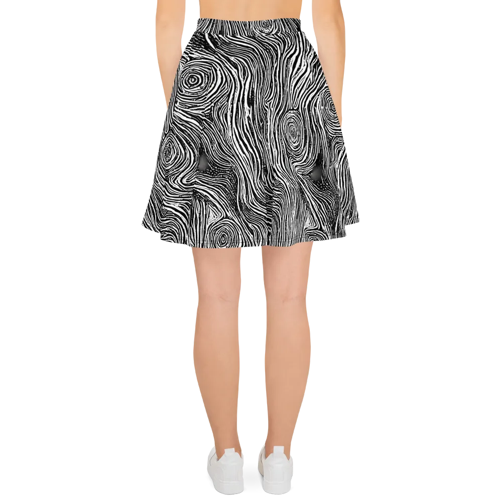 Fluid Timber on Skater Skirt — Back