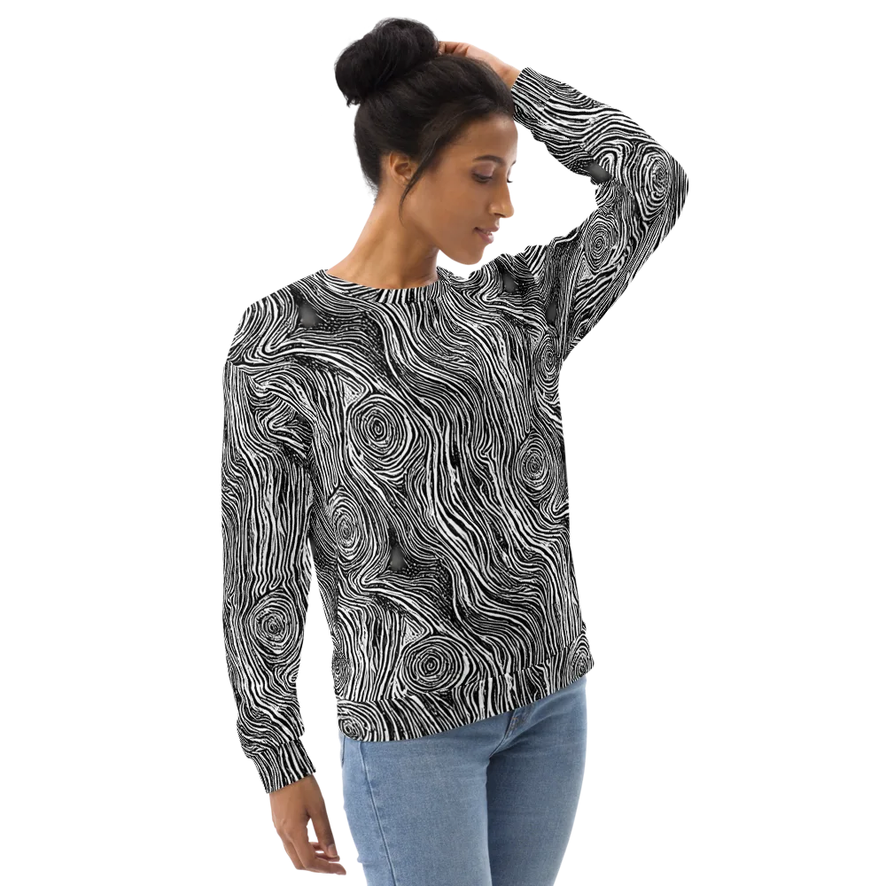 Fluid Timber on Sweatshirt — Right Front