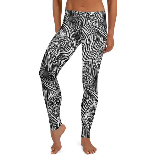Fluid Timber on a Leggings