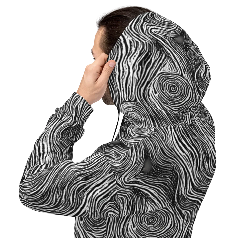 Fluid Timber on Hoodie — Back