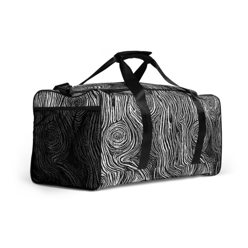Fluid Timber on a Duffle Bag