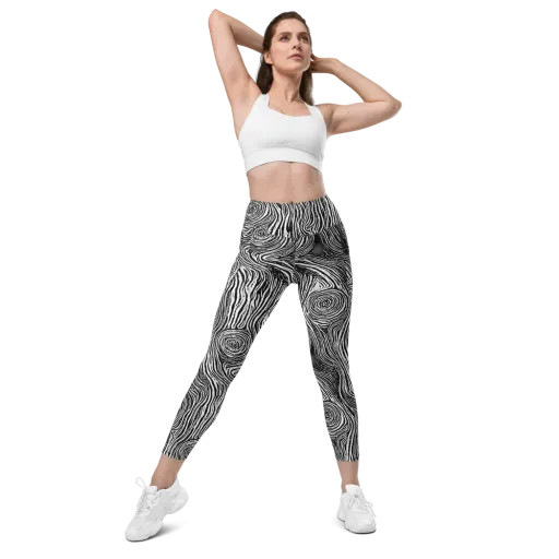 Fluid Timber on a Leggings with Pockets