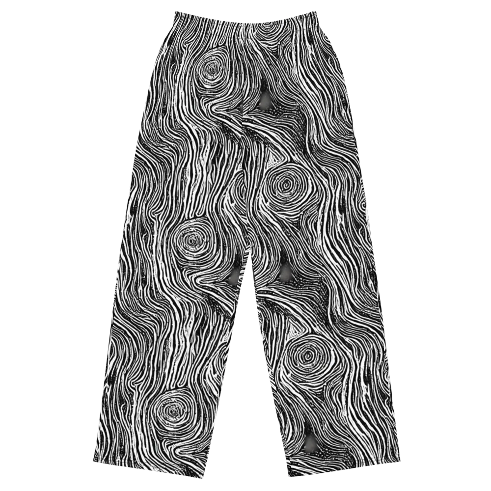 Fluid Timber on Wide-Leg Pants — Front