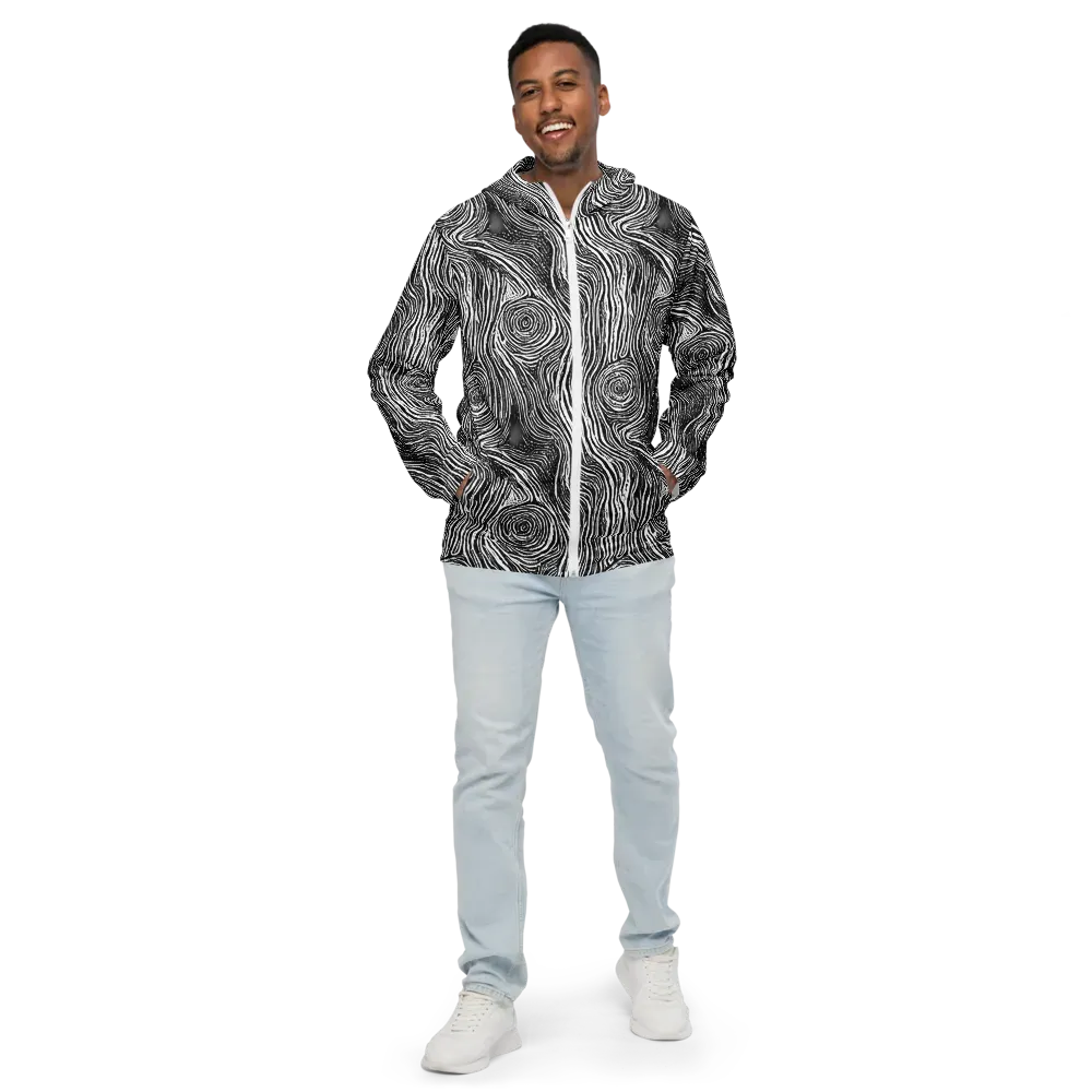 Fluid Timber on Men's Windbreaker — Front