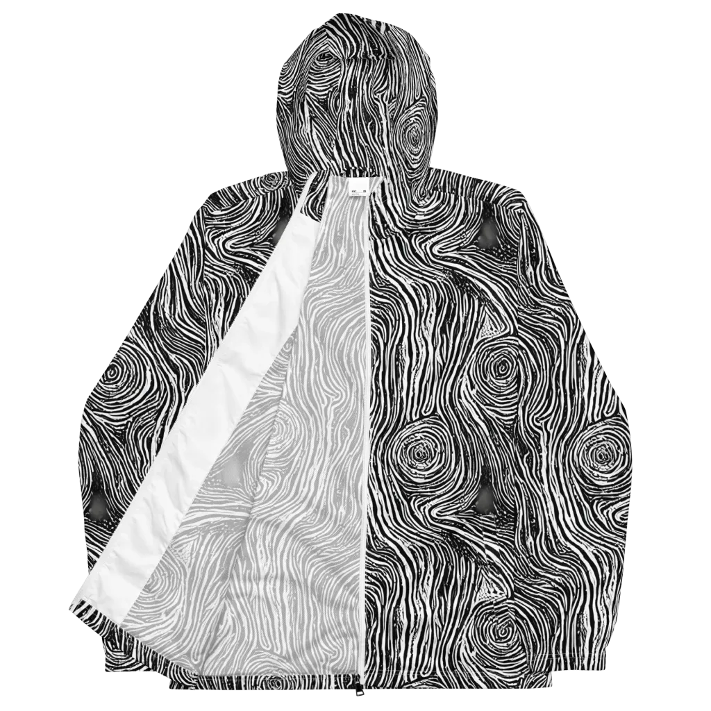 Fluid Timber on Men's Windbreaker — Front