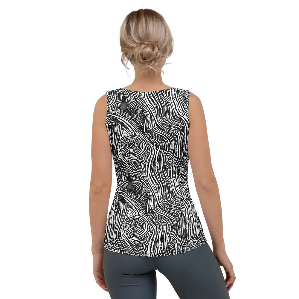 Fluid Timber on Women's Tank Top — Back