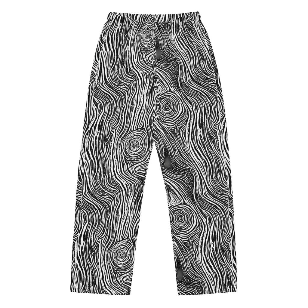Fluid Timber on Women's Pajama Pants — Front