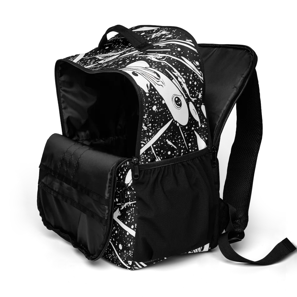 Black Hole Ballet on Utility Backpack — Product details 2