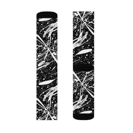 Black Hole Ballet on a Socks